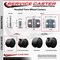 Service Caster 2'' Nylon Twin Wheel Casters with Corner Mounting Bracket , 4PK SCC-GR02S50-NYS-716-4-CB90-4 - alternate 3